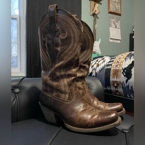 ARIAT Lively Western Boot Sassy Brown